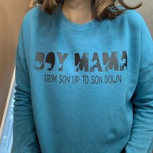 Boy mama crewneck